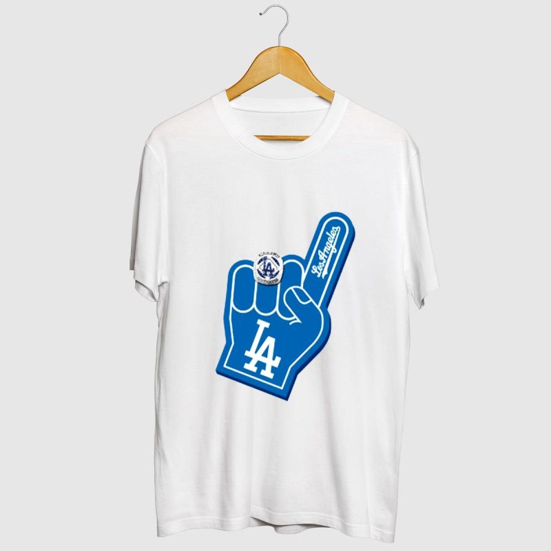 LA Dodgers City of Champions T-Shirt - Celebrate Your Team Spirit! - Image 2