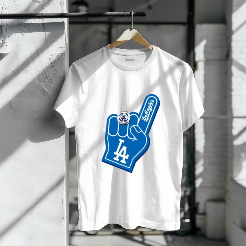 LA Dodgers City of Champions T-Shirt - Celebrate Your Team Spirit! - Image 3