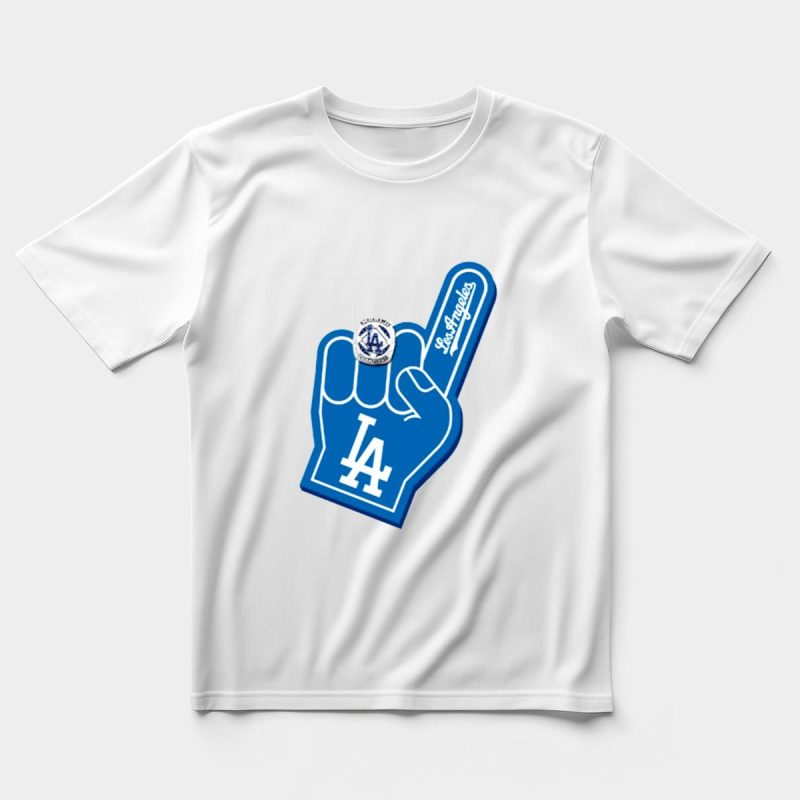 LA Dodgers City of Champions T-Shirt - Celebrate Your Team Spirit! - Image 5