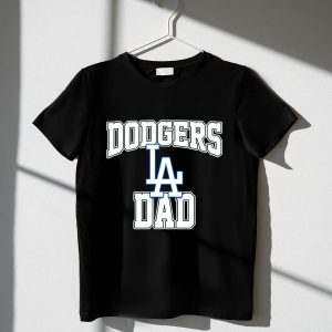 La Dodgers Logo Dad Baseball T-Shirt - Perfect Gift For Fans