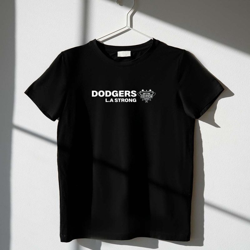 Dodgers LA Strong T Shirt.jpeg t shirt 1 1