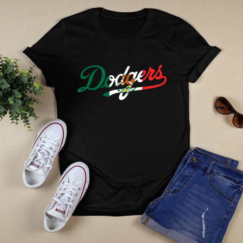 Mexican Flag Dodgers T-Shirt - Celebrate Your Team in Style! - Image 5
