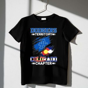 Dodgers Territory La Colorado Chapter T-Shirt For Fans And Collectors
