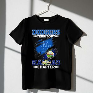 Los Angeles Dodgers Kansas Chapter Graphic T-Shirt For Fans