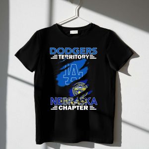 La Dodgers Territory Nebraska Chapter T-Shirt - Official Logo Design