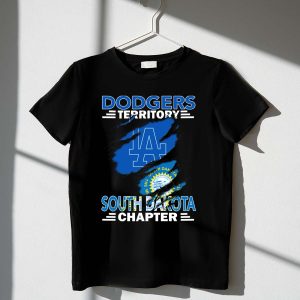 Dodgers Territory La Logo South Dakota Chapter T-Shirt For Fans