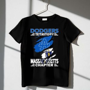Boston Dodgers Territory La Chapter Fan Base T-Shirt For Sports Fans