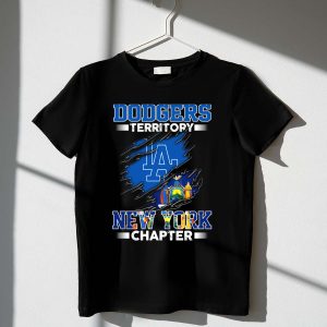 Dodgers Territory La New York Chapter T-Shirt - Fan Apparel For Supporters
