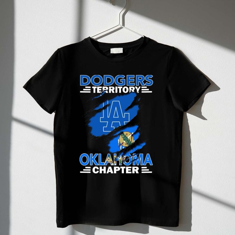 Dodgers Territory LA Oklahoma Chapter T Shirt.jpeg t shirt 1 1