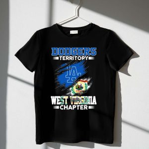 Los Angeles Dodgers Territory West Virginia Chapter T-Shirt For Fans