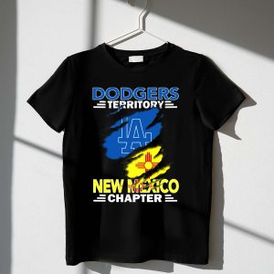 Dodgers Territory New Mexico Chapter La Logo Zia T-Shirt For Fans