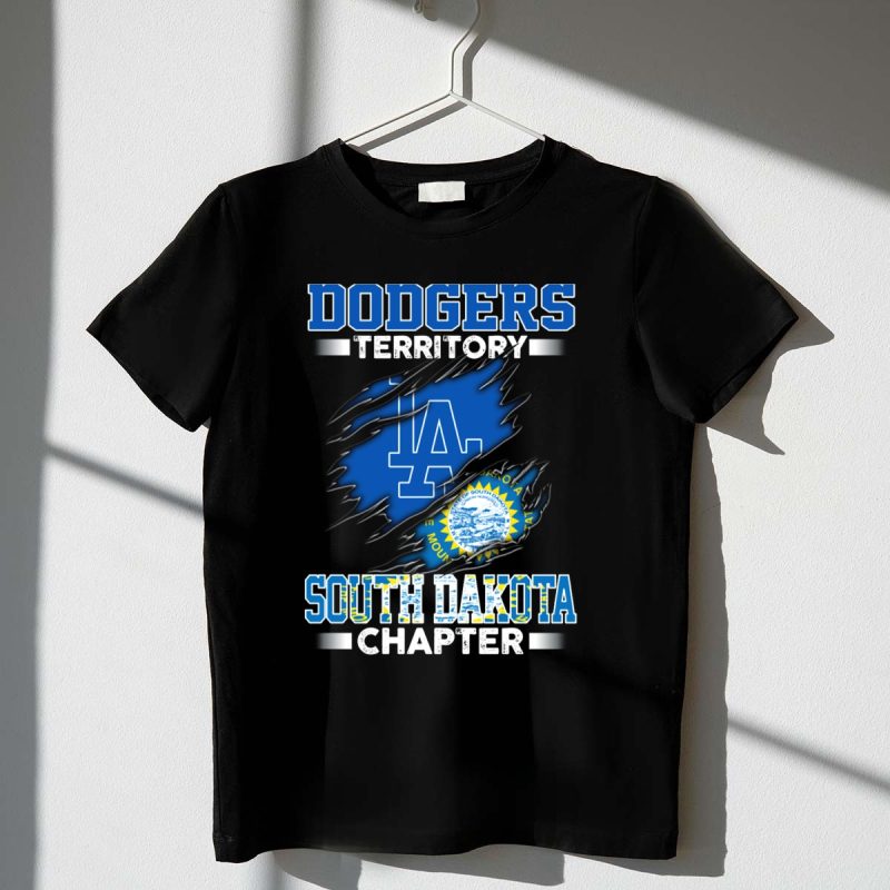 Dodgers Territory South Dakota Chapter T Shirt.jpeg t shirt 1 1