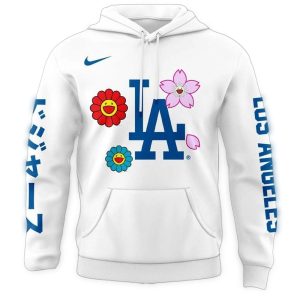 Dodgers Takashi Murakami 2025 All-Over Print Hoodie for Fans