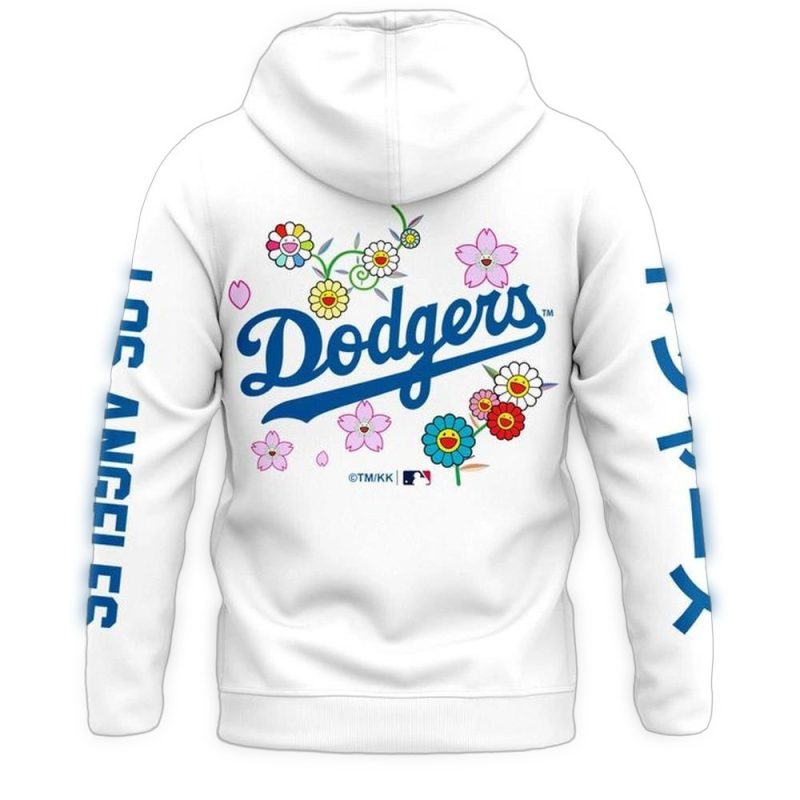 Dodgers Takashi Murakami 2025 All-Over Print Hoodie for Fans - Image 2