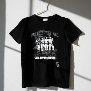 Dressed To Kill Kiss Chicago White Sox Graphic T-Shirt For Fans