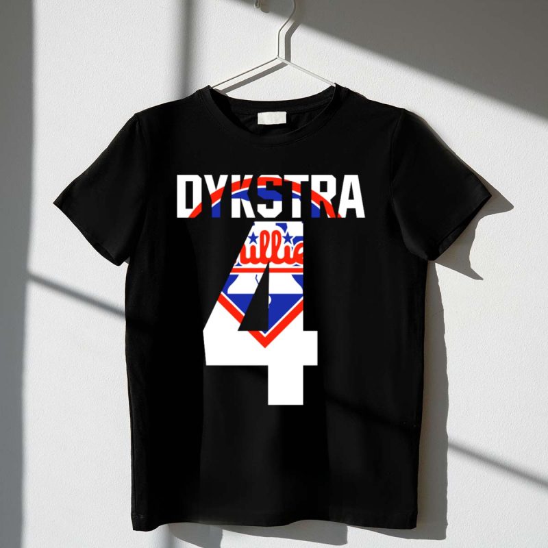 Dykstra Phillies Vintage Baseball T-Shirt - Iconic Philadelphia Style