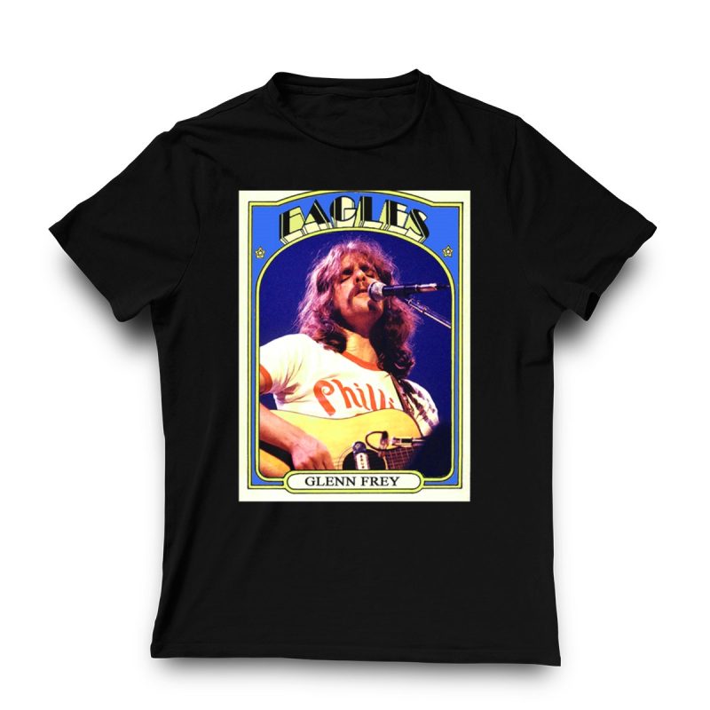 Vintage Eagles Glenn Frey Phillies T-Shirt - Classic Fan Tee for Sports Lovers - Image 3