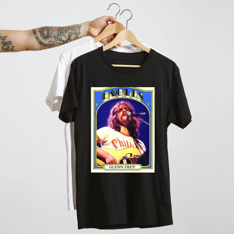 Vintage Eagles Glenn Frey Phillies T-Shirt - Classic Fan Tee for Sports Lovers - Image 4