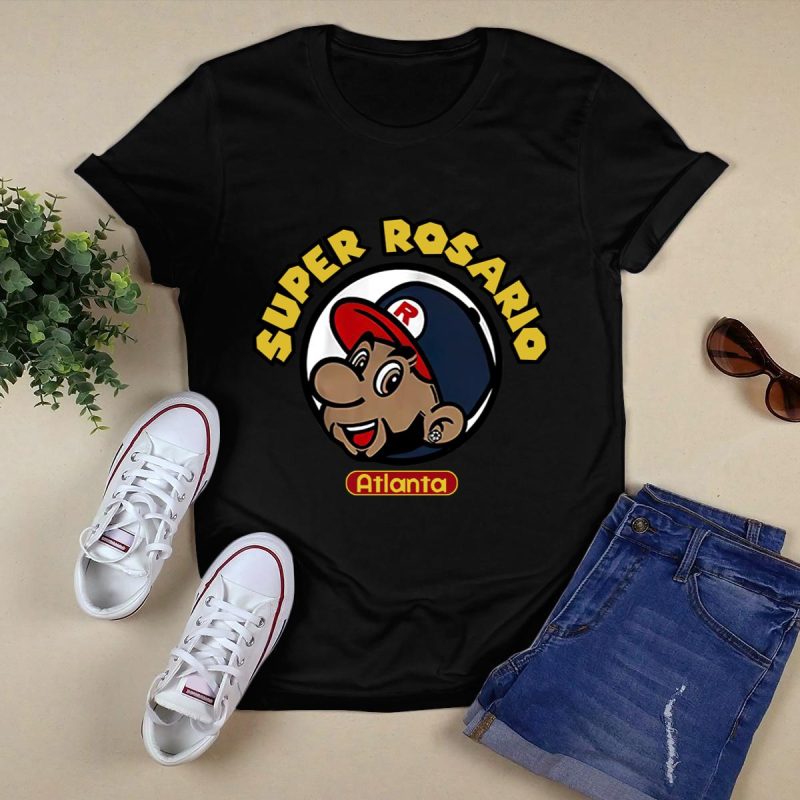 Eddie Rosario Atlanta Braves T-Shirt – Super Rosario Design - Image 5