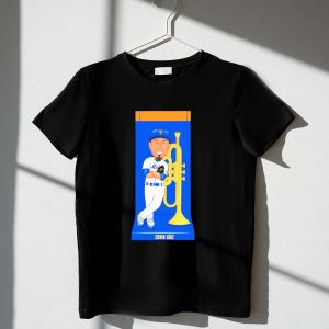 Edwin Diaz Cartoon T-Shirt - New York Mets Player Apparel