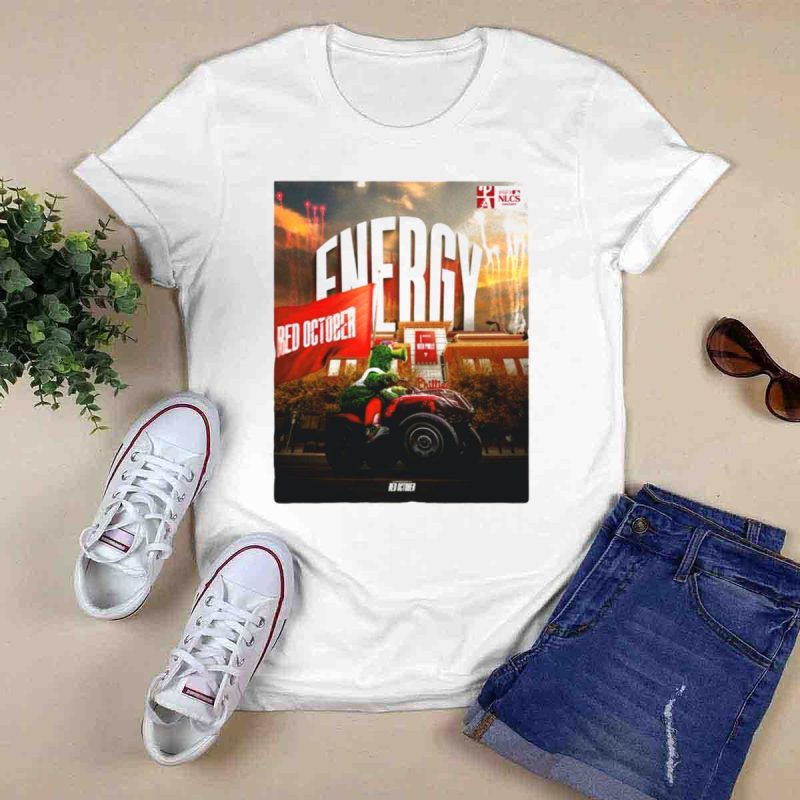Philadelphia Phillies NLCS Energy Red October T-Shirt for Die-Hard Fans - Image 6