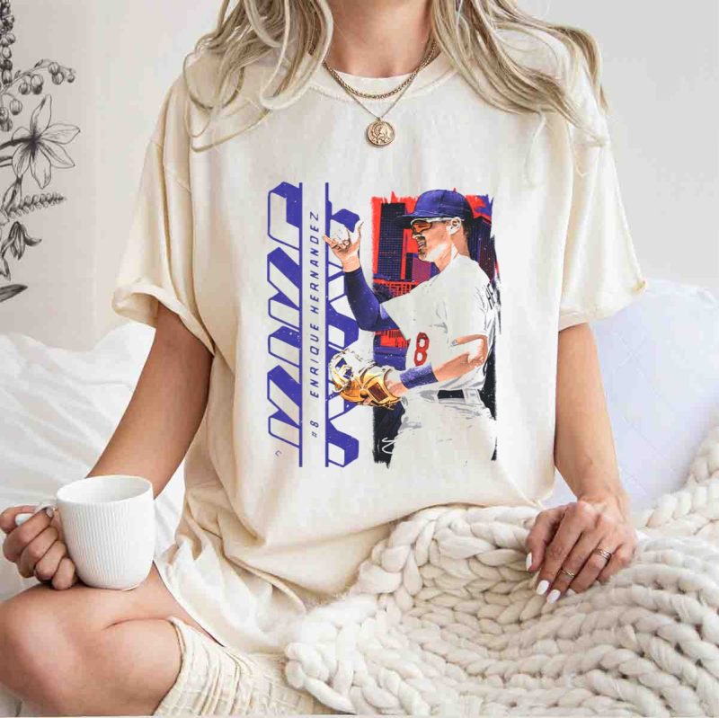 Enrique Hernandez Los Angeles Dodgers MVP T Shirt.jpeg t shirt 1 1