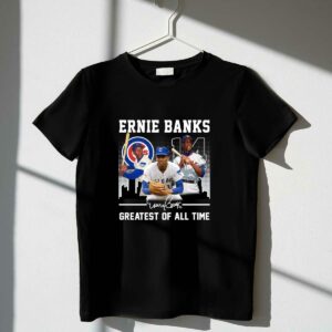 Ernie banks greatest of all time signatures shirt t shirt 1 1.jpg