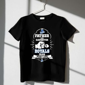 Kansas City Royals T-Shirt For Father And Daughter Fans – Team Spirit Wear