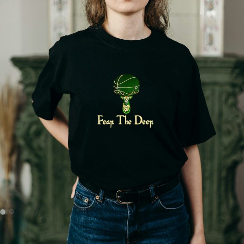 Fear the deer milwaukee basketball fans green ball t shirt 2 2.jpg