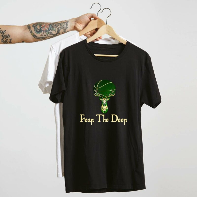 Fear the deer milwaukee basketball fans green ball t shirt 4 4.jpg