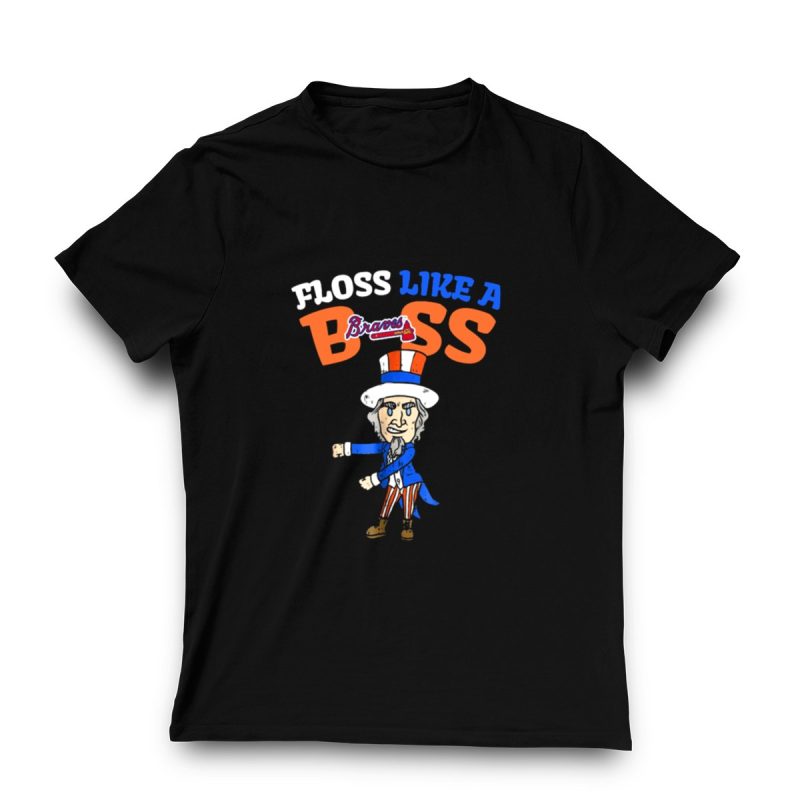 Floss Like A Boss Uncle Sam 4Th Of July T-Shirt For Patriotic Celebrations - Image 3