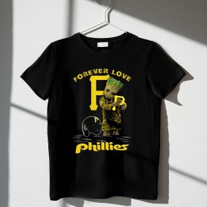 Groot Forever Love T-Shirt for Philadelphia Football Fans
