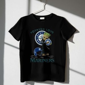 Forever Love Groot Seattle Mariners Fan T-Shirt For Sports Enthusiasts