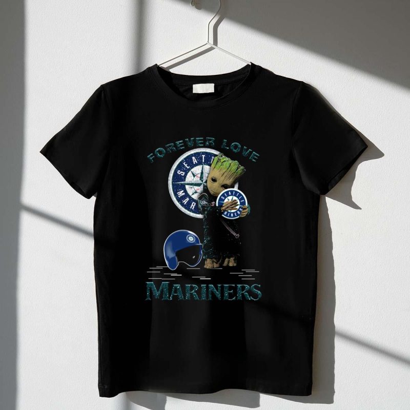 Forever Love Groot Seattle Mariners Fans T Shirt t shirt 1 1