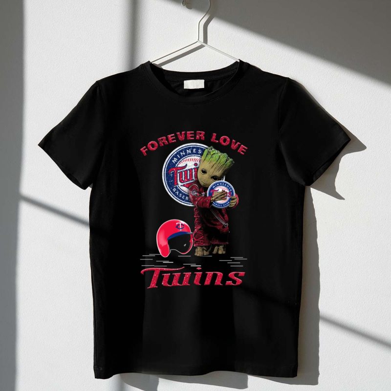 Forever Love Minnesota Twins Baseball Groot Fan T Shirt t shirt 1 1