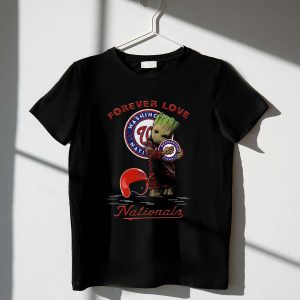 Forever Love Washington Nationals Groot Fan T-Shirt - Perfect Gift