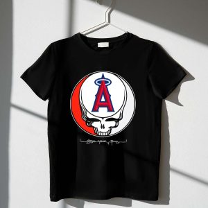 Grateful Dead Los Angeles Angels T-Shirt - Steal Your Face Design