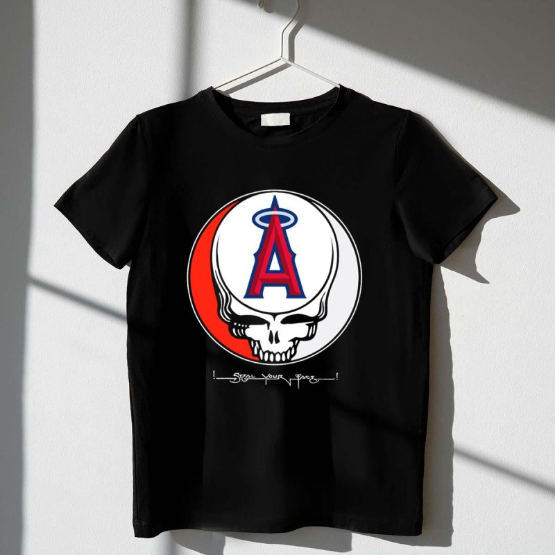 GRATEFUL DEAD Steal Your Face Los Angeles Angels of Anaheim T Shirt t shirt 1 1