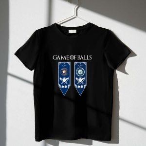 Game Of Thrones Inspired Houston Astros & Seattle Mariners T-Shirt
