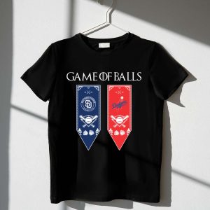 Game of Thrones Inspired San Diego Padres & Los Angeles Dodgers T-Shirt