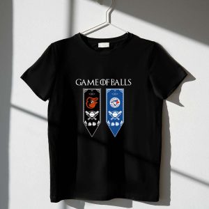 Game Of Thrones Inspired Baltimore Orioles & Toronto Blue Jays T-Shirt