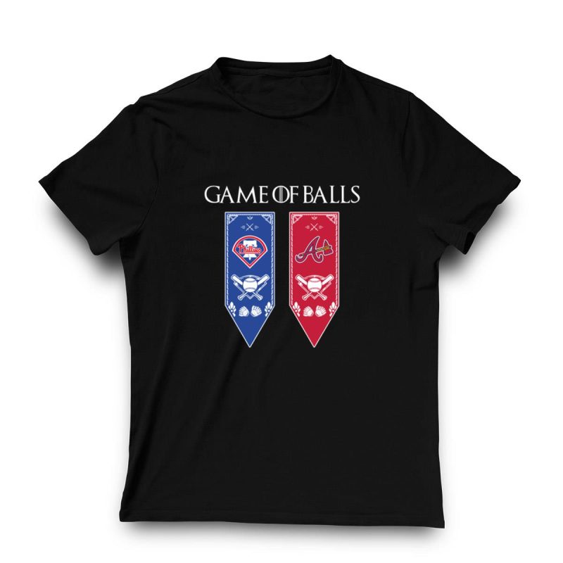 Game Of Thrones-Inspired Philadelphia Phillies & Atlanta Braves T-Shirt - Image 3