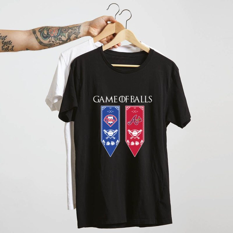 Game Of Thrones-Inspired Philadelphia Phillies & Atlanta Braves T-Shirt - Image 4