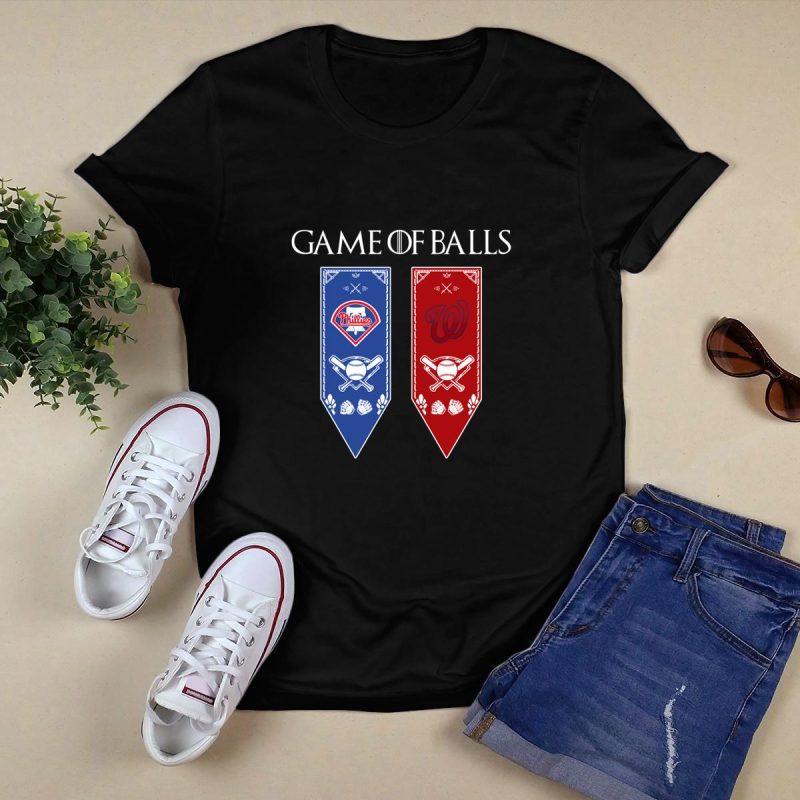 Game of Thrones-Inspired Philadelphia Phillies vs Washington Nationals T-Shirt