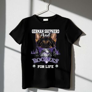 German Shepherd Colorado Rockies Life T-Shirt - Perfect Pet Fan Gear