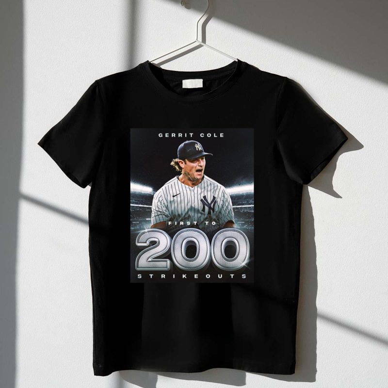 Gerrit Cole 200 Strikeouts Shirt t shirt 1 1