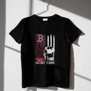Victory Is Ours 2018 Snoopy Boston Red Sox T-Shirt - Perfect Fan Apparel