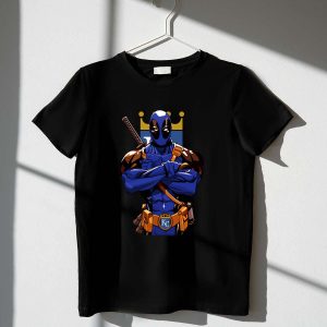 Deadpool Kansas City Royals T-Shirt - Fun Graphic Tee For Fans