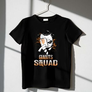 San Francisco Giants Fans T-Shirt - Giants Squad Joker Card Design