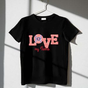 Glitter Love Minnesota Twins T-Shirt For Twin Fans